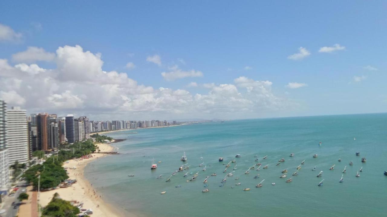 Flat Iate Plaza Na Beira Mar Com Vista Mar Apartamento Fortaleza  Exterior foto